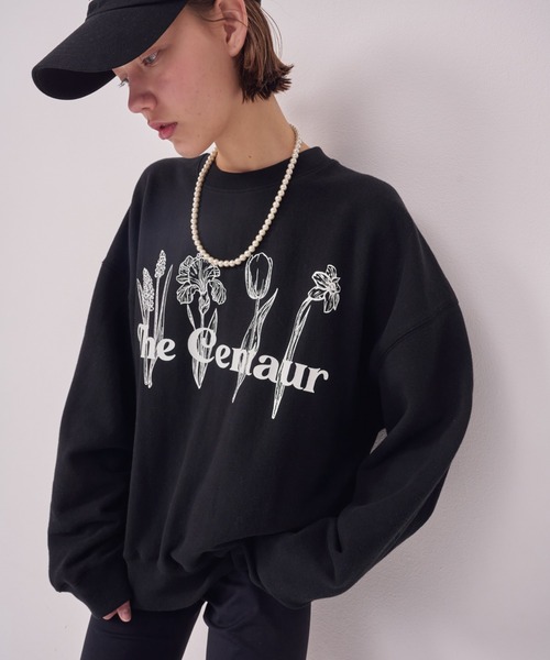 THE CENTAUR(ザセントール)の「A'GEM/9 × .kom『THE CENTAUR/ザセントール』FOUR BEAUTIES SWEATSHIRT/フォービューティー スウェットシャツ 長袖 プルオーバー(スウェット・レディース・グレー/ピンク/ブルー/ブラック・FREE)」の17枚目の写真