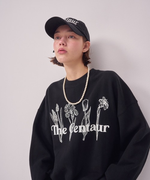THE CENTAUR(ザセントール)の「A'GEM/9 × .kom『THE CENTAUR/ザセントール』FOUR BEAUTIES SWEATSHIRT/フォービューティー スウェットシャツ 長袖 プルオーバー(スウェット・レディース・グレー/ピンク/ブルー/ブラック・FREE)」の19枚目の写真