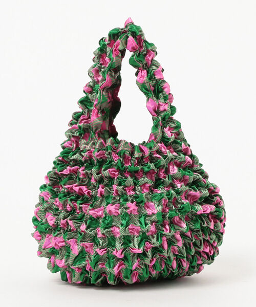 Ray BEAMS(レイビームス)の「BUNZABURO × Ray BEAMS / 別注 Check Peti Bag(トートバッグ・レディース・ブラック/その他/その他1・ONE SIZE)」の9枚目の写真