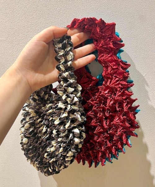 Ray BEAMS(レイビームス)の「BUNZABURO × Ray BEAMS / 別注 Check Peti Bag(トートバッグ・レディース・ブラック/その他/その他1・ONE SIZE)」の13枚目の写真