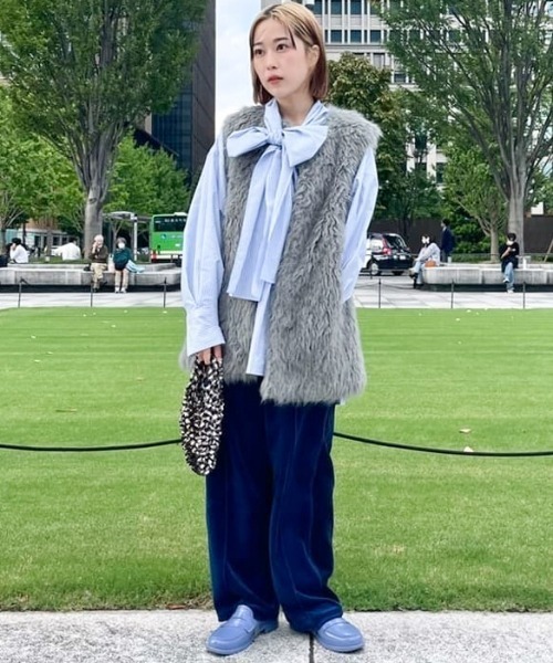 Ray BEAMS(レイビームス)の「BUNZABURO × Ray BEAMS / 別注 Check Peti Bag(トートバッグ・レディース・ブラック/その他/その他1・ONE SIZE)」の19枚目の写真