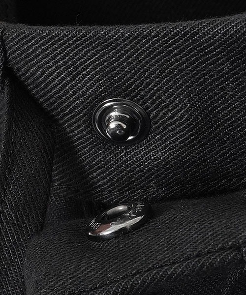 PORT BY ARK（ポートバイアーク）の「PORT BY ARK / ポートバイアーク：High Density Linen Twill Easy Trousers：PO11-P001[COR]（その他パンツ・メンズ・ブラック/ベージュ・1/2）」の17枚目の写真