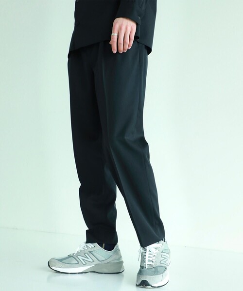 BESPOKE TOKYO（ビスポークトウキョウ）の「TWO SIDED TAPERED PANTS（スラックス・メンズ・ダークグレー/ブラック・2/1/3）」の5枚目の写真