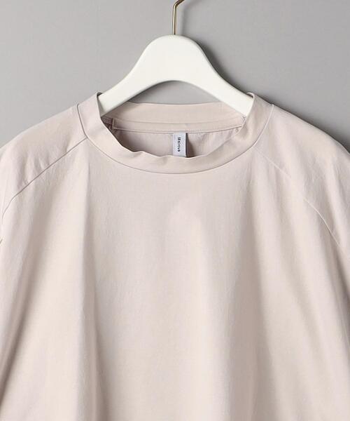 08sircus(ゼロエイトサーカス)の「<08sircus>ショートスリーブ Tシャツ(Tシャツ/カットソー・レディース・オフホワイト/ピンク・1)」の4枚目の写真