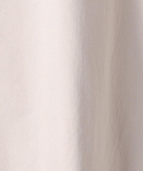 08sircus(ゼロエイトサーカス)の「<08sircus>ショートスリーブ Tシャツ(Tシャツ/カットソー・レディース・オフホワイト/ピンク・1)」の7枚目の写真