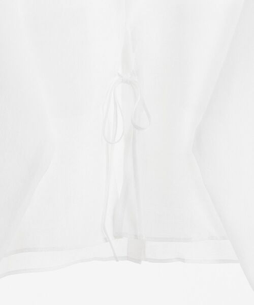 MAJESTIC LEGON（マジェスティックレゴン）の「シャツセットカットワンピース（ワンピース・レディース・ブルー/アイボリー/オフホワイト・MEDIUM）」の15枚目の写真