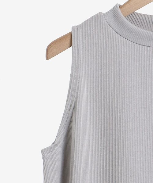 MAJESTIC LEGON（マジェスティックレゴン）の「シャツセットカットワンピース（ワンピース・レディース・ブルー/アイボリー/オフホワイト・MEDIUM）」の19枚目の写真