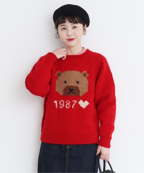 CHILD WOMAN（チャイルドウーマン）の「ネパール手編みくまインター