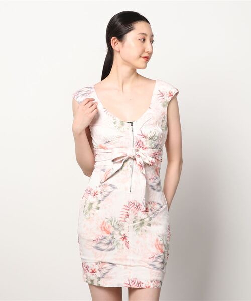 Guess（ゲス）の「Tristan Dress（マスク・レディース・ホワイト/その他・6/2/4）」の7枚目の写真