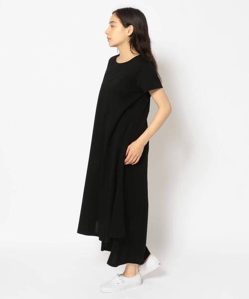 ADDICT NOIR（アディクトノアー）の「ADDICT NOIR/アディクト ノアー /コットンワンピース（ワンピース・レディース・ブラック/グレー・FREE）」の2枚目の写真