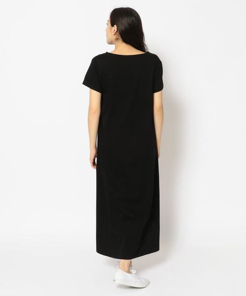 ADDICT NOIR（アディクトノアー）の「ADDICT NOIR/アディクト ノアー /コットンワンピース（ワンピース・レディース・ブラック/グレー・FREE）」の4枚目の写真
