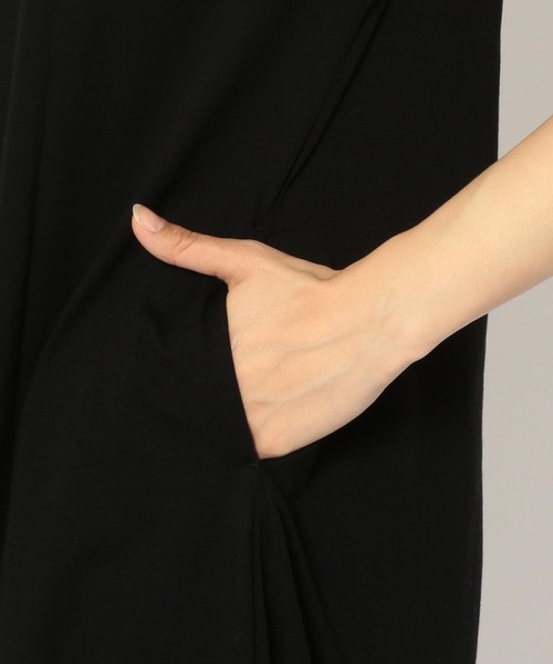 ADDICT NOIR（アディクトノアー）の「ADDICT NOIR/アディクト ノアー /コットンワンピース（ワンピース・レディース・ブラック/グレー・FREE）」の7枚目の写真