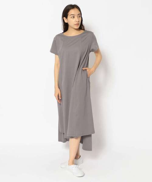 ADDICT NOIR（アディクトノアー）の「ADDICT NOIR/アディクト ノアー /コットンワンピース（ワンピース・レディース・ブラック/グレー・FREE）」の10枚目の写真