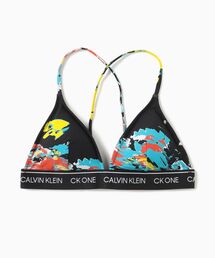 【US限定】  カルバンクラインL総柄 レインボー水着 カルバンクライン USA メンズ 水着 L レインボー 下着 メンズ