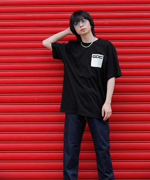 GDC(ジーディーシー)の「BOXLOGO TEE(Tシャツ/カットソー・メンズ・ホワイト/ブラック・SMALL/MEDIUM/LARGE/X-LARGE)」の8枚目の写真