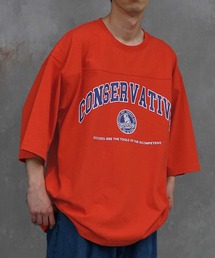 JOKER | フットボール プリント 半袖 Tシャツ 秋服(Tシャツ/カットソー)