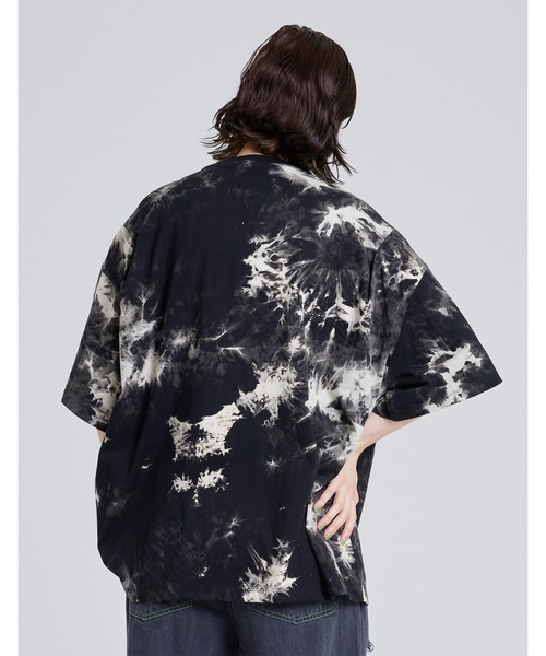 Little sunny bite（リトルサニーバイト）の「Tie-dye logo big tee（Tシャツ/カットソー・レディース・ブラック/ブルー/グリーン・SMALL/MEDIUM）」の5枚目の写真