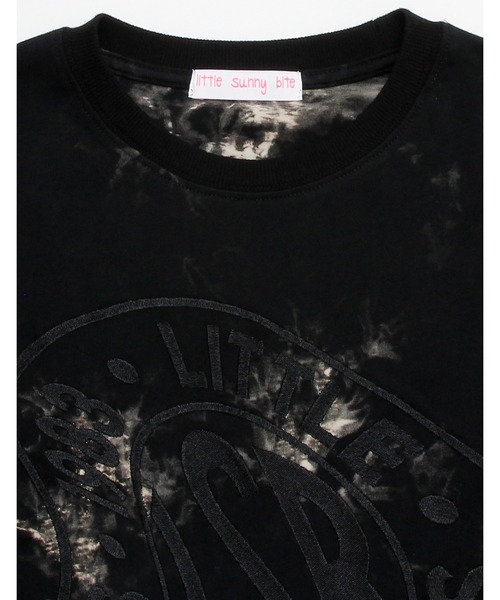 Little sunny bite（リトルサニーバイト）の「Tie-dye logo big tee（Tシャツ/カットソー・レディース・ブラック/ブルー/グリーン・SMALL/MEDIUM）」の10枚目の写真