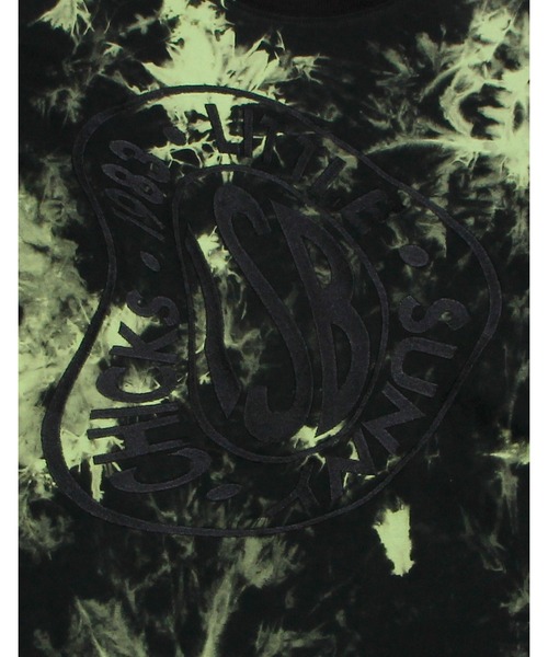 Little sunny bite（リトルサニーバイト）の「Tie-dye logo big tee（Tシャツ/カットソー・レディース・ブラック/ブルー/グリーン・SMALL/MEDIUM）」の18枚目の写真