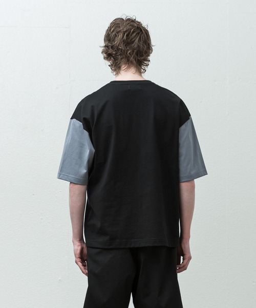 SLICK(スリック)の「マルチポケットスウィッチTシャツ(Tシャツ/カットソー・メンズ・ブラック/グリーン/アイボリー・1/2/3)」の13枚目の写真