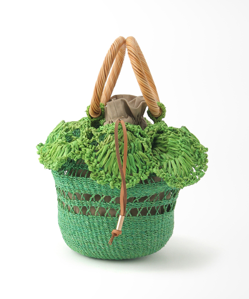 セール】【ARANAZ/アラナス】Pano (Neon Green)バッグ（ハンドバッグ  