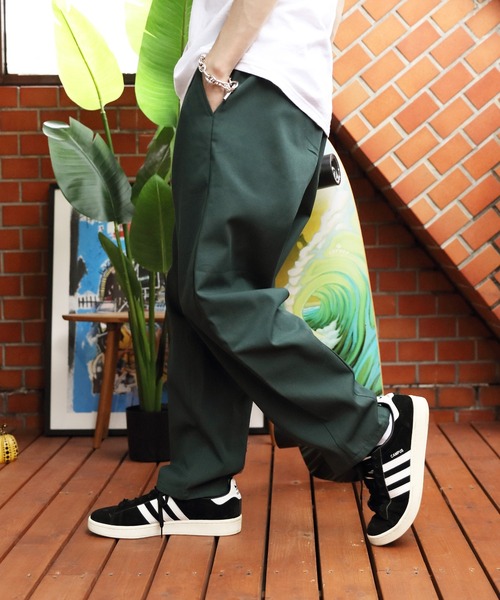 8(eight)(エイト)の「ツイルワイドバルーンパンツ(チノパンツ・メンズ・ブラック/グレー系その他/ベージュ系その他/アイボリー/ブラック系その他/グリーン/ベージュ・MEDIUM/LARGE/X-LARGE)」の7枚目の写真