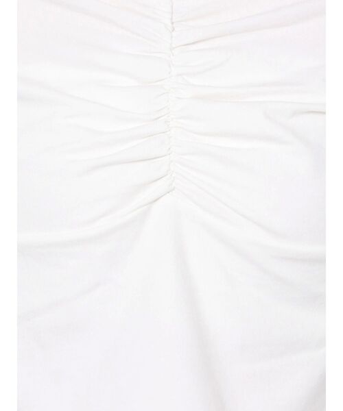 EMODA(エモダ)の「ギャザーポイントコンパクトトップ(Tシャツ/カットソー・レディース・ブルー/ブラック/ホワイト・FREE)」の21枚目の写真