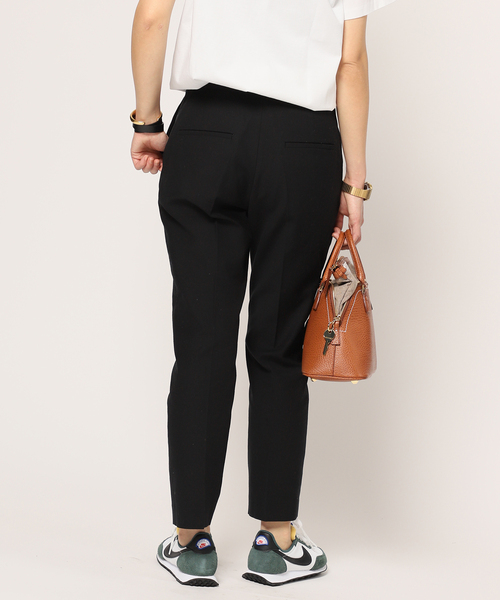 AP STUDIO（エーピーストゥディオ）の「ソリッドコットンキュプラパンツ（その他パンツ・レディース・ブラック・36/38）」の9枚目の写真