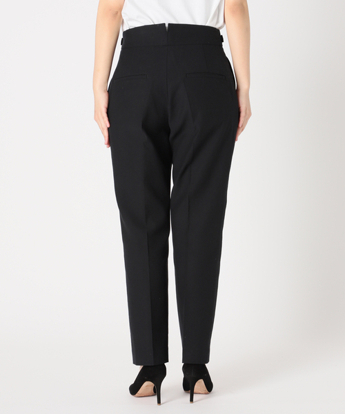 AP STUDIO（エーピーストゥディオ）の「ソリッドコットンキュプラパンツ（その他パンツ・レディース・ブラック・36/38）」の15枚目の写真