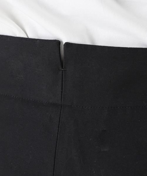 AP STUDIO（エーピーストゥディオ）の「ソリッドコットンキュプラパンツ（その他パンツ・レディース・ブラック・36/38）」の19枚目の写真