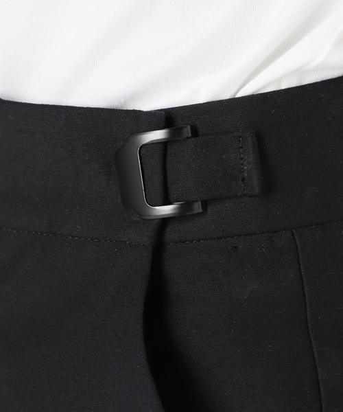 AP STUDIO（エーピーストゥディオ）の「ソリッドコットンキュプラパンツ（その他パンツ・レディース・ブラック・36/38）」の21枚目の写真