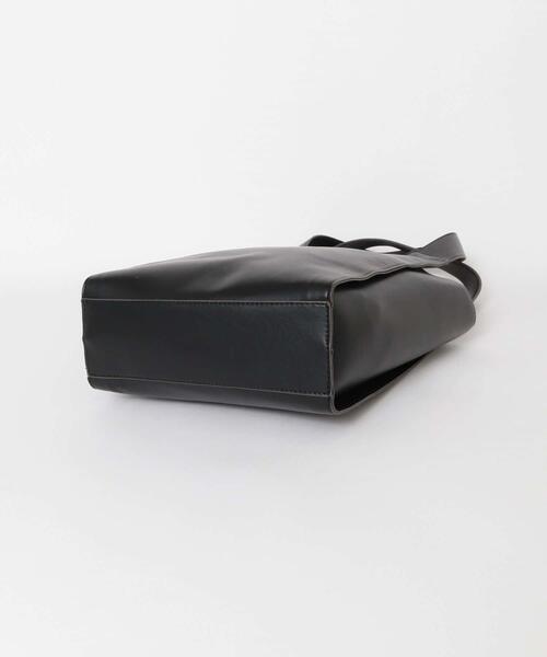 SENSE OF PLACE by URBAN RESEARCH（センスオブプレイスバイアーバンリサーチ）の「A4クリテトートバッグ（ショルダーバッグ・レディース・ライトブルー/アイボリー/イエロー/ブラック・ONE）」の9枚目の写真