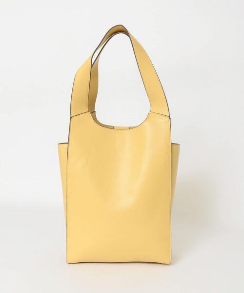 SENSE OF PLACE by URBAN RESEARCH（センスオブプレイスバイアーバンリサーチ）の「A4クリテトートバッグ（ショルダーバッグ・レディース・ライトブルー/アイボリー/イエロー/ブラック・ONE）」の15枚目の写真