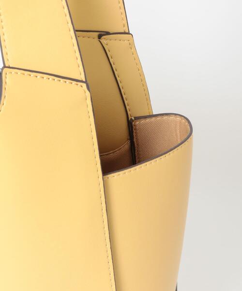 SENSE OF PLACE by URBAN RESEARCH（センスオブプレイスバイアーバンリサーチ）の「A4クリテトートバッグ（ショルダーバッグ・レディース・ライトブルー/アイボリー/イエロー/ブラック・ONE）」の16枚目の写真