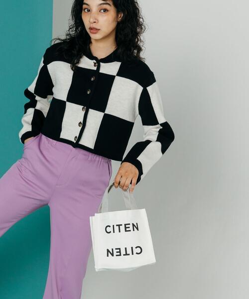 CITEN（シテン）の「＜CITEN＞ロゴ ステートメント バッグ S（トートバッグ・レディース・ホワイト/グレー/ライム/マスタード/その他1/ライトピンク/ロイヤルブルー/シャーベット/コバルトブルー/その他2/オレンジ・FREE）」の13枚目の写真