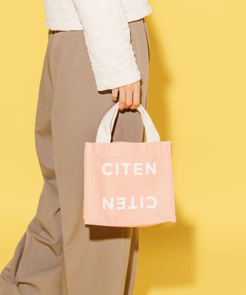 CITEN（シテン）の「＜CITEN＞ロゴ ステートメント バッグ S（トートバッグ・レディース・ホワイト/グレー/ライム/マスタード/その他1/ライトピンク/ロイヤルブルー/シャーベット/コバルトブルー/その他2/オレンジ・FREE）」の20枚目の写真