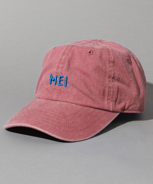 MEI(メイ)の「【MEI/メイ】 LOW CAP PIGMENT/ローキャップ ピグメント加工(キャップ・メンズ・ベージュ/イエロー/オレンジ/ブルー/グリーン/スミクロ/ライトパープル/スカイブルー/レッド・FREE)」の8枚目の写真