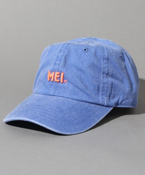 MEI(メイ)の「【MEI/メイ】 LOW CAP PIGMENT/ローキャップ ピグメント加工(キャップ・メンズ・ベージュ/イエロー/オレンジ/ブルー/グリーン/スミクロ/ライトパープル/スカイブルー/レッド・FREE)」の1枚目の写真