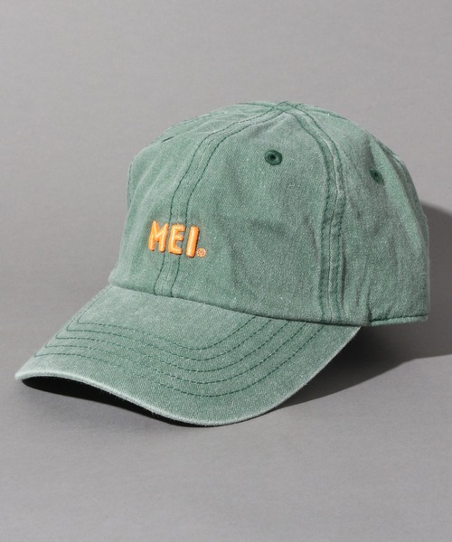 MEI(メイ)の「【MEI/メイ】 LOW CAP PIGMENT/ローキャップ ピグメント加工(キャップ・メンズ・ベージュ/イエロー/オレンジ/ブルー/グリーン/スミクロ/ライトパープル/スカイブルー/レッド・FREE)」の4枚目の写真