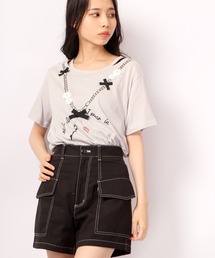 Anna Nicola アクセサリー柄加工 Tシャツ