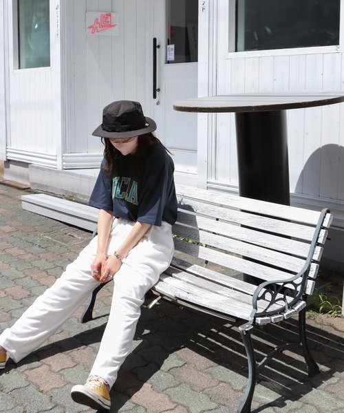 COURO(コウロ)の「UCLA サガラ刺繍/ワッペン半袖Tシャツ(Tシャツ/カットソー・レディース・ホワイト/ネイビー/アイボリー/ホワイト系その他/アイボリー系/ネイビー系・M/L/XL)」の18枚目の写真