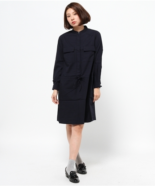OUTLET（アウトレット）の「【CIAOPANIC TYPY】ギンガムチェックシャツワンピース（ワンピース・レディース・ブルー/ブラウン/レッド・FREE）」の9枚目の写真