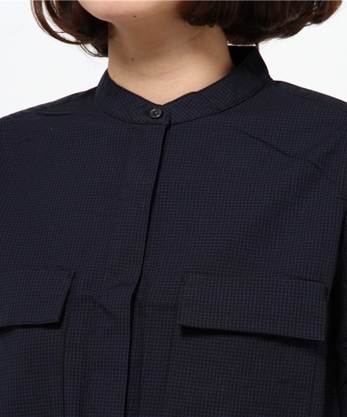 OUTLET（アウトレット）の「【CIAOPANIC TYPY】ギンガムチェックシャツワンピース（ワンピース・レディース・ブルー/ブラウン/レッド・FREE）」の10枚目の写真
