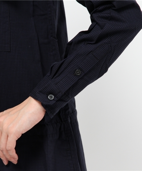 OUTLET（アウトレット）の「【CIAOPANIC TYPY】ギンガムチェックシャツワンピース（ワンピース・レディース・ブルー/ブラウン/レッド・FREE）」の13枚目の写真