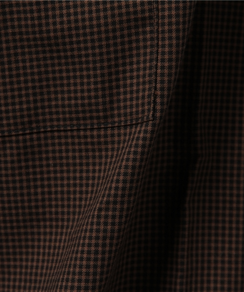 OUTLET（アウトレット）の「【CIAOPANIC TYPY】ギンガムチェックシャツワンピース（ワンピース・レディース・ブルー/ブラウン/レッド・FREE）」の12枚目の写真