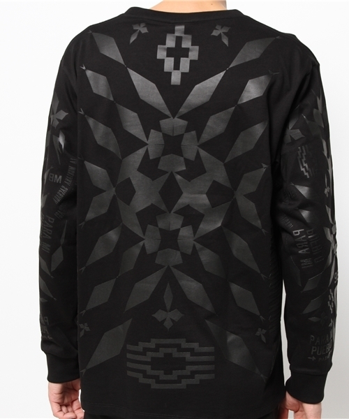 MARCELO BURLON（マルセロ・バーロン）の「MARCELO BURLON　『TAMI ALLOVER』（Tシャツ/カットソー・メンズ・ブラック・SMALL/MEDIUM）」の5枚目の写真