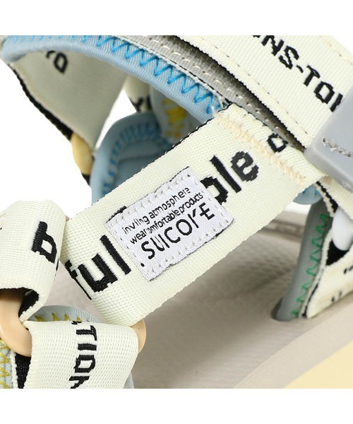 beautiful people(ビューティフルピープル)の「beautiful people × Suicoke logobelt sandals 7215711981(サンダル・レディース・マルチ・24㎝/23㎝)」の4枚目の写真