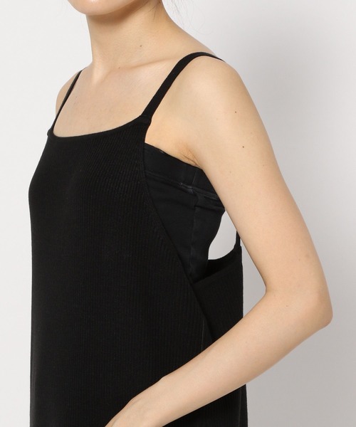 LOWRYS FARM(ローリーズファーム)の「ガラニット*キャミ2Pワンピース 294713(ワンピース・レディース・ブラック/ブラウン/アイボリー・FREE)」の18枚目の写真