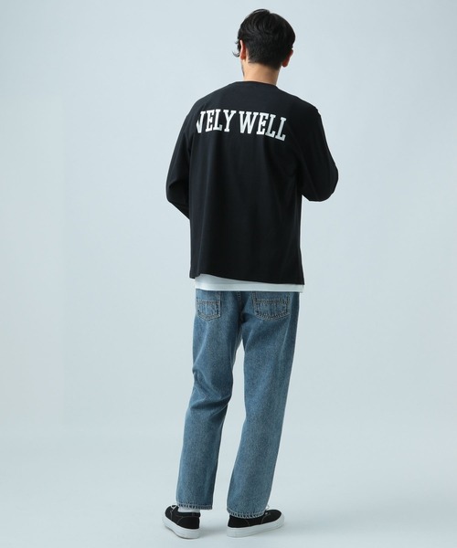 BAYFLOW(ベイフロー)の「レイヤードPRT7ST(Tシャツ/カットソー・メンズ・ブラック/オフホワイト/カーキ・MEDIUM/LARGE)」の7枚目の写真