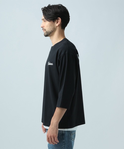 BAYFLOW(ベイフロー)の「レイヤードPRT7ST(Tシャツ/カットソー・メンズ・ブラック/オフホワイト/カーキ・MEDIUM/LARGE)」の11枚目の写真